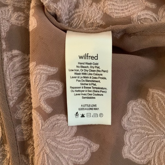 WILFRED Durante Kimono Coat in Nutmeg Sz S - Picture 7 of 9